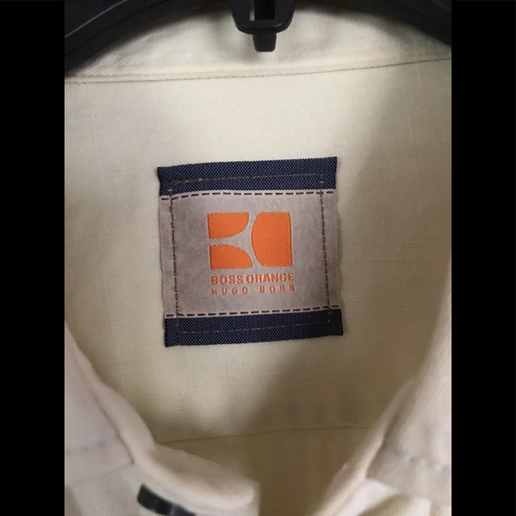 HUGO BOSS BOSS ORANGE , size L , mens shirt long sleeves , button down - Picture 6 of 16